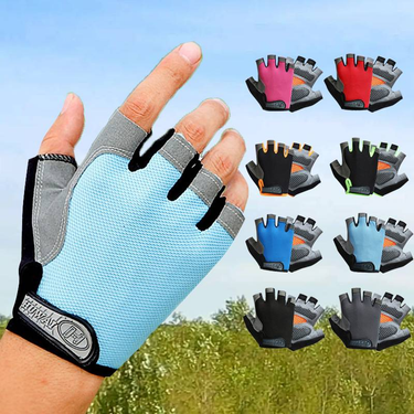 Spring And Summer Outdoor Cycling Half-finger Gloves_voghion.com