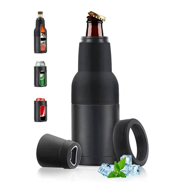 Vacuum Insulated Thermal Cups For Can Beer With Bottle Opener_voghion.com