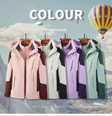 Golden sable super soft 3-in-1 hardshell jacket for women_voghion.com