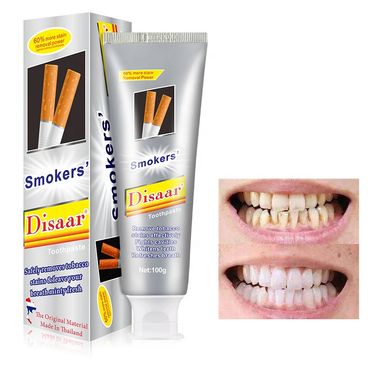Disaar Original Stain Removal Gums Bleeding rs Teeth Whitening Toothpaste For Day And Night_voghion.com