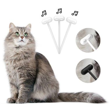 Pet Cat And Dog Supplies Long Handle Comb With Base_voghion.com