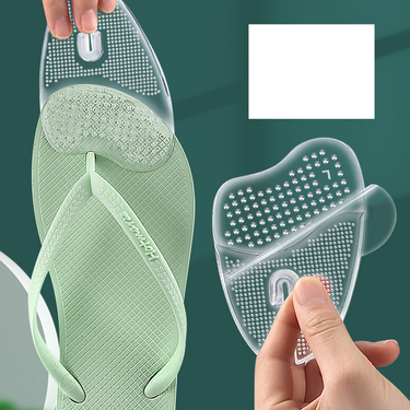 Flip-Flops front pad slippers invisible self-adhesive half palm pad particle non-slip shock-absorbing sole pad_vogvips.com