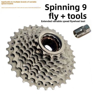 Mountain Freewheel 30mm 27 21mm 7 8 Cassette 10mm Road Bike 9 Speed 6 Gear_voghion.com
