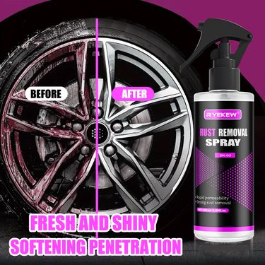 Ryekew Iron Powder Multi-Purpose Car Wheel Remover Paint Rust Spot Cleaner_voghion.com