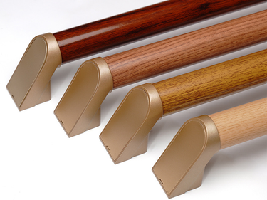 Japanese Wood Grain Resin Nursing Home Corridor Staircase Aisle Bathroom Aluminum Alloy Non Slip Safety Handrail Wholesale_voghion.com