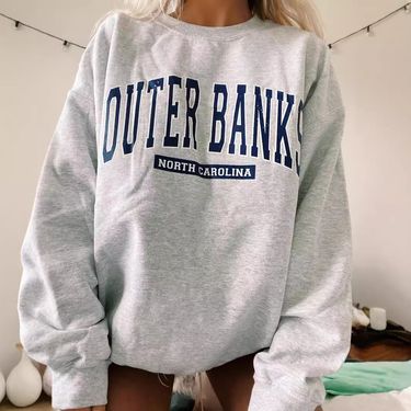 2024 Spring Autumn New Fashion Blue and Red Letter Printed Women's Hoodie_voghion.com