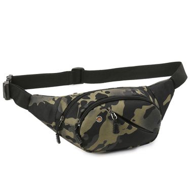 Cross-border Tactical Camouflage Fanny Pack Men's Waterproof Multi-functional Fashion Shoulder Bag Outdoor Military Fan Slingshot Bag_voghion.com