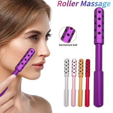 Beauty 24 Germanium Bar Facial Massager Beauty Stick 360° Face Roller Massage Lift Tool Easy To Carry Body Rel_voghion.com