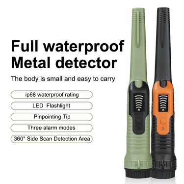 High Sensitivity Handheld Metal Detector Pinpointer For Treasure Hunting, Compact & Portable With Audio/Vibration Alerts_voghion.com
