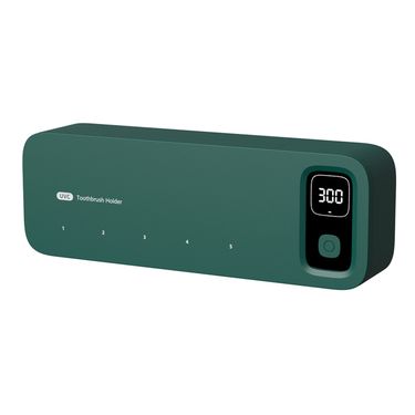 Household UV Toothbrush Sterilizer Rechargeable Drying Wall-mounted Tooth Brush Holder with LED Display Bathroom Accessories_voghion.com