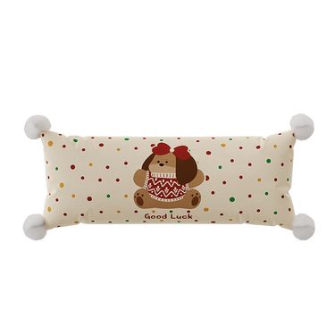 Red Backrest Cover. The Headboard Core Component Is Not Included. New Year Living Room Sofa Cushion. Short-haired_voghion.com