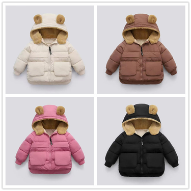 Autumn And Winter Cartoon Children's Down Padded Jackets For Boys And Girls Padded Jackets For Children And Baby Padded Jackets_voghion.com