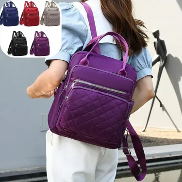 Large Capacity Fashion Casual Portable Backpack Daily Versatile Ladies 250514l_voghion.com