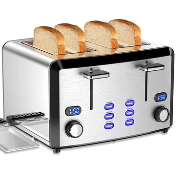 Duoshi Stove Stainless Steel Sandwich Breakfast Machine European Office Worker Home Toaster Straight T-33A_voghion.com