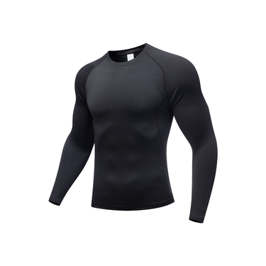 Men's clothing High elastic sports tights men long sleeve short sleeve quick drying T-shirt running fitness pants_voghion.com