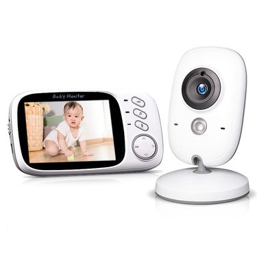 Mother & Kids Baby Monitors Wireless Baby Monitor Baby Care Monitor HD Multi Language_voghion.com