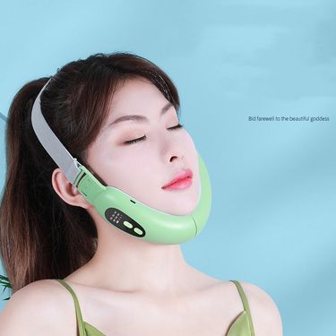 Vibration Massage V-face For Lifting, Firming, Slimming, Double Chin Corrector EMS Micro Current Shaping And Slimming_voghion.com