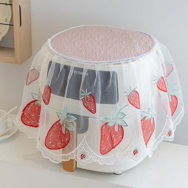 Air Fryer Cover Kitchen Dust Covers Rice Cooker Lace Cloth Dust Proof Pad Multi-purpose Kitchen Oil Proof Cover Home Decorative_voghion.com