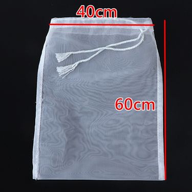 Soy Milk Wine Filter Bag Nut Milk Bag Tea Coffee Oil Yogurt Filter Net Mesh Kitchen Food Reusable Nylon Filter Bags Strainer_voghion.com