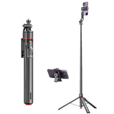 LICHEERS Selfie Stick Phone Multi-Functional Travel Handheld Photo Live Streaming Portable Floor Tripod_voghion.com