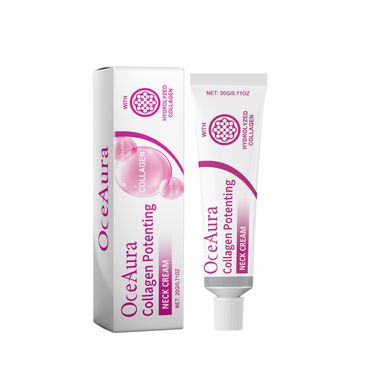 OceAura Collagen Potenting Neck Cream, Lighten And Smooth Neck Lines White Lift Firming And Moisturizing Neck Cream_voghion.com
