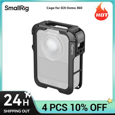 Smallrig Cage Dji Osmo 360 Action Camera With Lens Protection Support, Silicone Protective Cover Only 48g For Outdoor_voghion.com