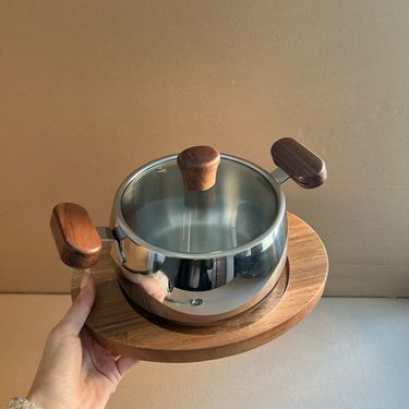 316 Stainless Steel Food Supplement Small Milk Household Baby Steaming And Cooking Integrated Soup Pot Steamer_voghion.com