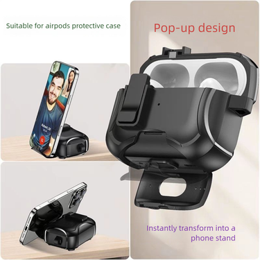 Compatible With 4 Earphone 4th Generation Magnetic Pro 2 Stand Flip Cover 3 Protective Case_voghion.com
