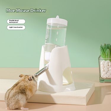 Automatic Dispenser Ball Leak Proof Feeding Vertical Water Bottle Hamster Supplies_voghion.com