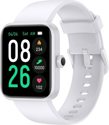 Fitness Tracker with Heart Rate Monitor, Blood Oxygen, Sleep Tracking, 42mm Smartwatch Swimming Waterproof with Pedometer for Women Men Compatible wit_mkmklike.com