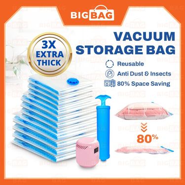 Vacuum Bag Clothes Organization Vacuum Storage Bag Vacuum Plastic Bag With Electric Pump Plastik Vacum Bag Vakum Beg_voghion.com