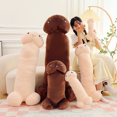 Trick Simulation Plush Toy Boy Dick Plushie Real-life Plush Hug Pillow Stuffed Sexy Interesting Gifts For Girlfriend_voghion.com