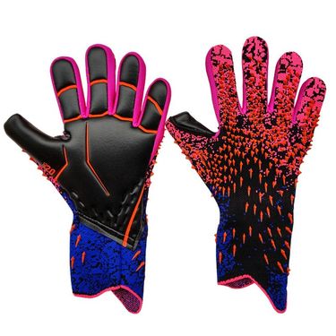 Unisex Football Soccer Goalkeeper Gloves latex feet Goalie gloves_voghion.com