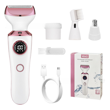 Women S Body Trimmer Wet Dry Electric Shaver For Armpit Leg Hair Removal_voghion.com