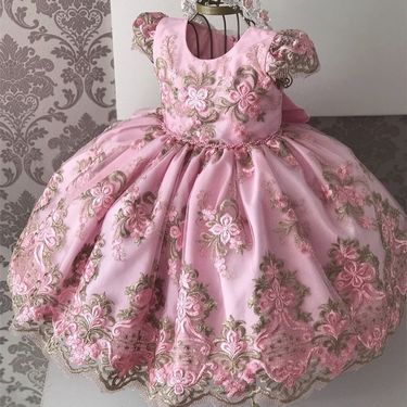 Kids' Clothing Children's Dress Princess Dress Girl's Tutu Skirt Flower Girl Stylish Wedding Dress Host Noble Piano Performance Costume_voghion.com