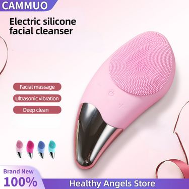 Electric Cleaning Bruh Maager Ultraonic Wah Intrument Deep Pore Cleaning Facial Vibration Maage Relaxation_voghion.com