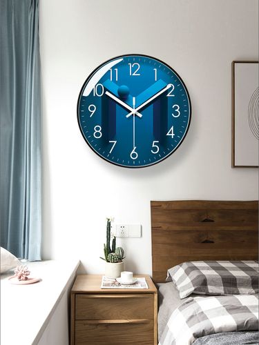 Yipula 6616 Abstract Nordic Fashion Wall Modern Creative Personality Silent Sweep Second Quartz Clock_voghion.com