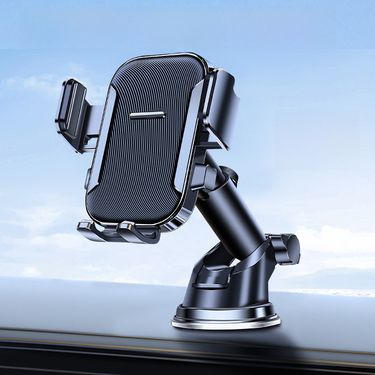 High-end mobile phone car bracket car navigation suction cup 2023 new instrument panel universal support clip air outlet_voghion.com