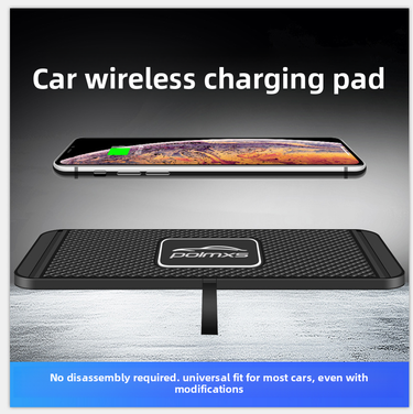 Modified Car Wireless Charger Storage Compartment Anti-Slip Mat Suitable For Mercedes-Benz, BMW, Audi, Honda, Volkswagen_voghion.com