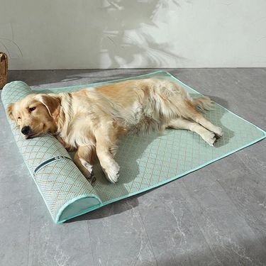 Cooling Bedding For Dogs Mat Pets Supplies Dog Beds Tiny Washable Bed Lie Outdoor House Cushion Mattress Large Pet Accessories_voghion.com