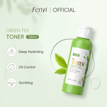 Toners Green Tea Toner 100ml Hydrating High Moisturizing Toner Skin Care Products_voghion.com
