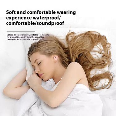 Sleep Sound Insulation And Noise Reduction Earplugs Swimming Earplugs Anti Noise And Silent Earplugs_voghion.com
