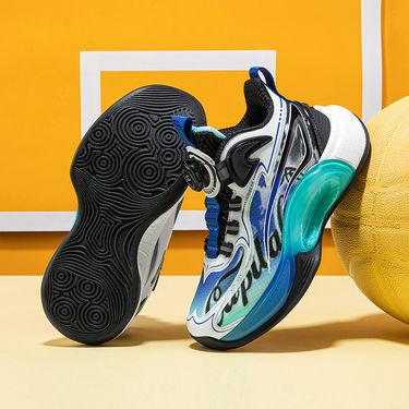 Kids' shoes double mesh boys basketball shoes autumn children's sports shoes boys trendy shoes for middle and large children_voghion.com