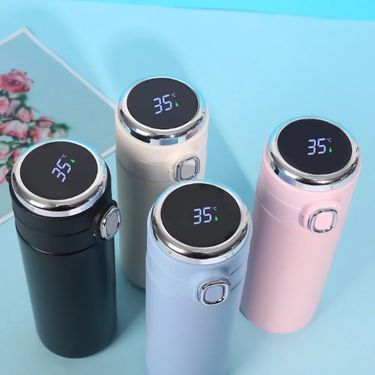 Smart Water Bottle - 400ml Temp Display_voghion.com