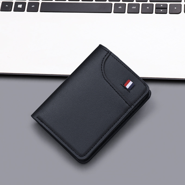 Men Wal Vintage Leather Short Bifold Wallet Credit Card Holder Cash Clip Male Coin Purse Pockets Genuine Leather_voghion.com
