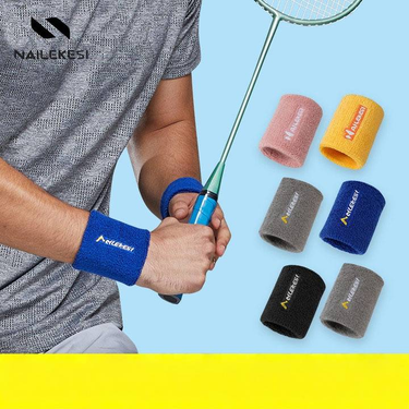 Breathable Sports Wristbands For Basketball, Tennis & Fitness - Sweat-Absorbent, Supportive & Adjustable Unisex Wrist Wrap_voghion.com