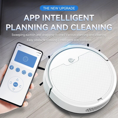 2024 New Multifunctional Household APP Remote Contol Super Quiet Smart Sweeping Robot Intelligent Home Sweeping Vacuum Cleaner_voghion.com