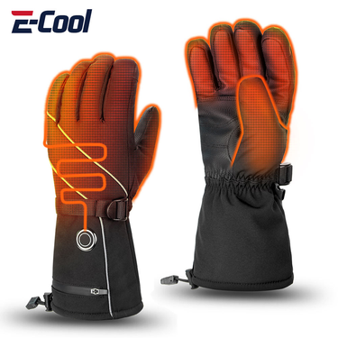 Heated Gloves Thermal Women Men USB Electric Heating Gloves Skiing Motorcycle Waproof Warm Cycling Thermal Gloves_voghion.com