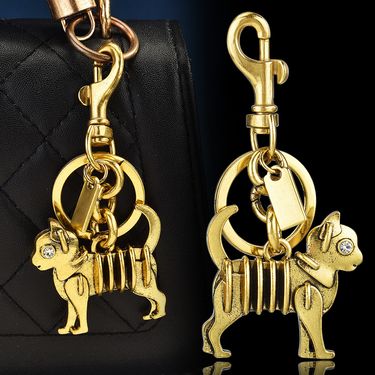 Serrated Dinosaur Creative Keychain Pendant Car Animal Ornament Bag_voghion.com