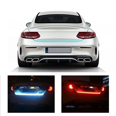 hot selling car trunk light atmosphere LED modified decorative light runs through the tail box light belt steering brake 1.2 meters_voghion.com